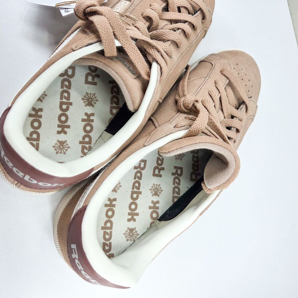Reebok Women's Club C Grounds UK Scorched Earth Suede Sneakers Sz 10 - Picture 5 of 7